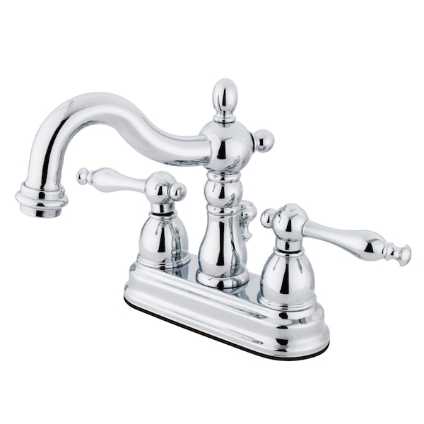 4" Centerset Bathroom Faucet, Chrome